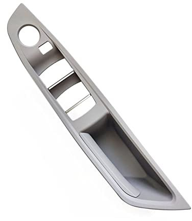 Car Door Handle For BMW 5 Series For F10 For F11 For F18 520 523 525 528 530 LHD RHD Interior Door Pull Handle Armrest Panel Trim Inner Handle (Size : RHD Gray)