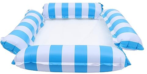 COLLBATH Schwimmbadhängematte Schwimmmatte Für Den Pool Wasser Schwimmendes Sofa Schwimmsessel Für Den Pool Kontur-poolschwimmer Aufblasbare Schwimmende Reihe Pool-Party Erwachsener PVC