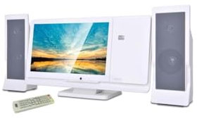 HiFi-System INOVALLEY CH43-DVD DVD-/CD-Player 12 Bildschirme 60 W UKW USB 2.0 SD/MMC AV mehrsprachig 2.0 Kanäle