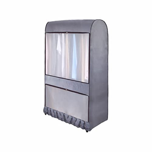 BommFu Housse De Vêtement | Garment Covers Vêtements, Anti-Poussière Housse Protection pour Portant À Vêtements Penderie Fenêtre Transparente