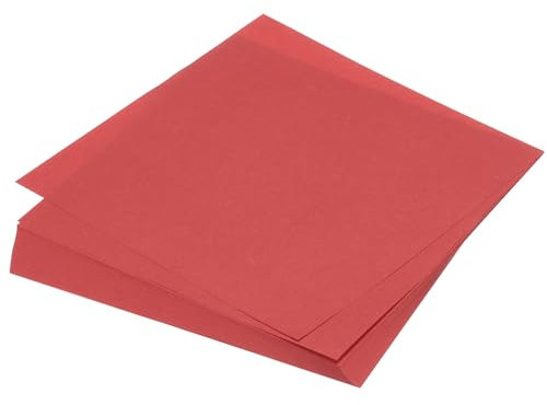 QUARKZMAN 75 Blätter Origami-Papier beidseitig bedruckt 6x6 Zoll (15x15 cm) quadratische Blätter für Kunsthandwerk, Anfänger, Geschenkdekoration, leuchtendes Rot