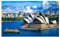 1000 Teile Puzzle für Erwachsene - Berühmte Orte & Sehenswürdigkeiten der Welt (Australien Sydney Opera House)