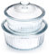 NUTRIUPS Fuente de cristal con tapa (1,6 L + 2,4 L)