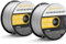 H HZXVOGEN filo animato no gas 0,8 mm 1 kg + 0,9 mm 1 kg, filo per saldatura senza gas Flux E71T-GS, confezione da 2 per apparecchiature di saldatura MIG