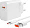 Caricabatterie USB 45W per Xiaomi Redmi Note 14 Pro 5G Poco X7 M7Pro M6 Mi Pad 7 6 Redmi K80Pro con cavo di ricarica 6A tipo C 1M Turbo Ricarica Rapida Adattatore USB Alimentatore per Xiaomi 13Pro