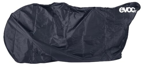 EVOC BIKE COVER COMPACT Fahrradtasche, black | Fahrradtasche, Fahrrad-Transporttasche für Zugreisen, minimalistischer Fahrradkoffer, Laufrad-Demontage, Scheibenbrems-Schutz