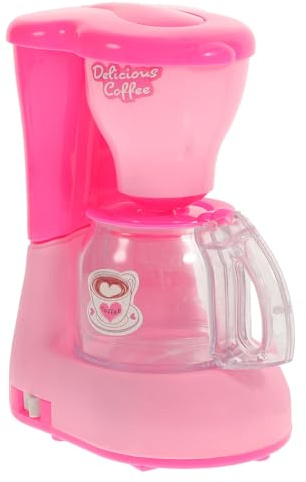 ERINGOGO Mini Electric Coffee Machine for Miniature Pretend Play Kitchen Appliance Simulation Coffee Maker Model Role Play No Batteries Required