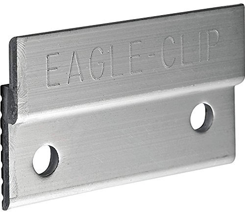 5,1 cm Z-clips, 100 pièces (50 paires) pour panneaux à suspendre, partitions, cadres, miroirs