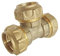Somatherm 838-25, Brass Connector Equal to External Tightening Tube Triple semi-Rigid Connection-Pressure 20 bar-Temperature +5°C to +80°C-Optimal Sealing, Gray, PE Ø25 mm