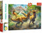 Trefl, Puzzle, Kampf gegen Tyrannosaurier, 160 Teile, für Kinder ab 5 Jahren