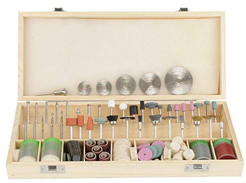 Rotary Tool Accessory Kit, 242Pcs 1/8 Inch Shank Universal Electric Tool Accessories Rotary Tool Accessory Grinding Polishing Cutting Bit Kit Set with Storage Case for Grinding, Engraving, Polishing