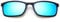 NIUASH Sonnenbrille polarisiert Polarisierte Sonnenbrille Männer Frauen Magnetclip auf Brille TR90 Optische Cat Eye Brille Full Frame Treiberbrille-A