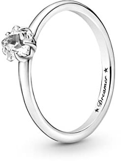Pandora Celestial Sparkling Star Solitaire Ring 190026C01 56