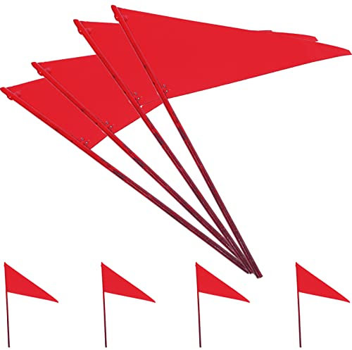 Happyyami 8st Hofpfahlfahnen Erobere Die Flagge Spiel Markierungsfahne Pfahlflagge Aus Vinyl Utility-flags Hilfsmarkierungsfahnen Markierungsfahnen Für Rasen Farbflagge Eisen Der Zaun Golf