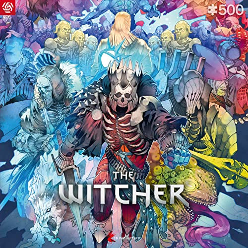 Cenega-Carta del Mondo, Puzzle, Color The Witcher: Monster Faction (5908305242925)
