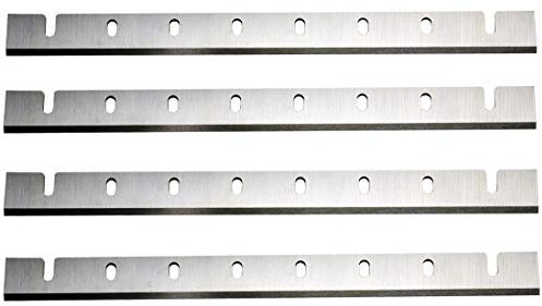 L-Yune 4 Stück Hobelmesser 4 Stück für DeWalt DW733 DW7332 Dickenhobel mit 12,5 Zoll Ersatz wärmebehandelt