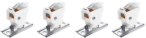 YXQ Lot de 4 verrous pour store de fenêtre pouvant contenir jusqu'à 3 cordons