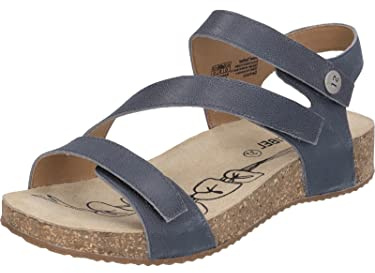Josef Seibel Damen Plateausandalen Tonga 25, Frauen Sandalen,Weite G (Normal),bequem,Sommerschuhe,Freizeitschuhe,Jeans,36 EU