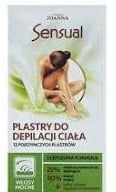 JOANNA DEPIL SENS.Plastry do ciała włosy mocne