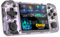 RG35XX H Handheld Spielekonsole,3.5 Inch IPS Screen Linux System mit 5500+ Klassische Spiele, Unterstützt 2.4G Wireless Gamepad und HDMI TV-Ausgang,Pocket Gamer（Transparent Violett）