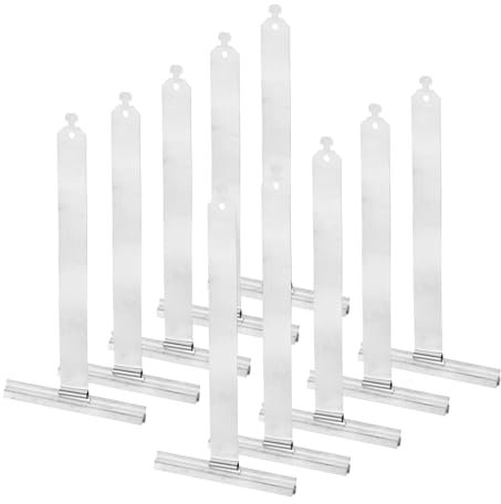 QUARKZMAN 10 Piezas Muelles de Suspensión para Persianas Mini Muelles para Persianas Enrollables Aluminio y Acero Inoxidable para Colgar Lamas de Persianas Motores de Persianas Perfiles