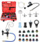 Faankiton 28PCS Testeur de Système de Refroidissement, Kit de Testeur de Pression du Système de Refroidissement, Testeur de Pression de Liquide de Refroidissement, Testeurs de Pression de Radiateur