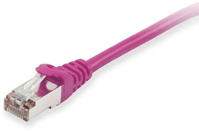 Equip Netzwerkkabel Cat6A S/FTP, 2x RJ45 Stecker, 0,25m, Lila