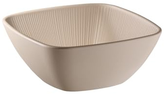 APS 85416 Schale NERO, Melamin, 1,5 Liter, 19,5 x 19,5 cm, Höhe 8 cm