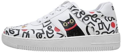 DOGO Dice Sneakers - Vegane Atmungsaktive Bunte Damen Sneaker