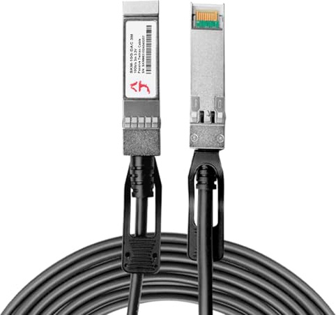 XikeStor 10G SFP+ DAC Kabel 3m passiv für Switches & Server | Passives Kupfer Direct Attach Cable | Kompatibel mit Cisco, Ubiquiti UniFi, Netgear, TP-Link |für Switches & Server