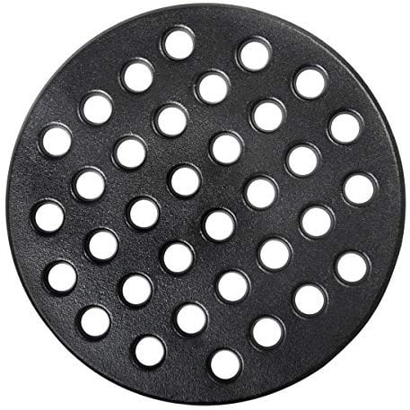 Dracarys Round cast Iron fire Grate, BBQ high Heat Charcoal Plate for Large Big Green Egg fire Grate Bottom Grate Grill Parts Charcoal Grate Replacement Parts Big Green Egg l accessories-9inch