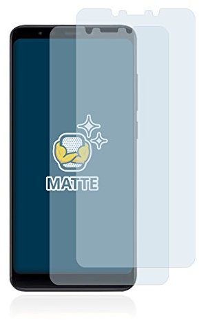 BROTECT Protector Pantalla Anti-Reflejos para Xiaomi Mi A2 (2 Unidades) Película Mate Anti-Huellas
