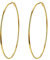 PROSTEEL Damen Creolen 100mm Groß Ring Kreis Ohrringe 18K vergoldet Simpel Stil Huggie Hoop Klappcreolen Ohrschmuck für Frauen Mädchen