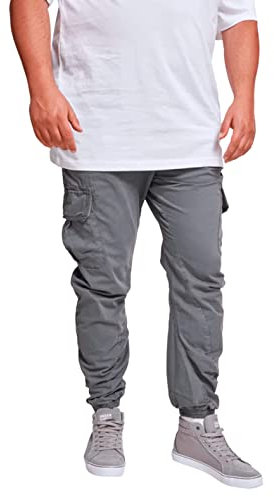 Urban Classics Men's Cargo Jogging Pants Shorts, Grey (Darkgrey 94), X-Small