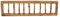 Brillibrum Design rami con ganci, in legno riciclato shabby chic, appendiabiti da parete (9 ganci)