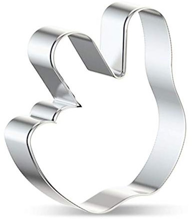 WJSYSHOP Keksausstecher mit Siegerzeichen