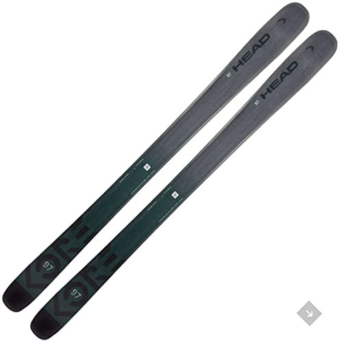 HEAD Damen Kore 97 Graphene Leichter Hochleistungs-All-Mountain Freeride-Ski, ohne Bindung, 163 cm