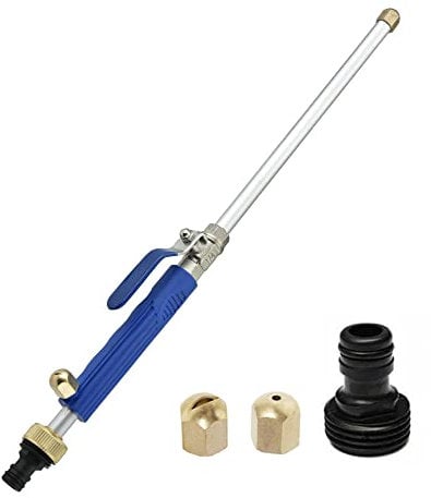 Bekasa Hochdruck-Hochdruckreiniger mit Jet Nozzle, Edelstahl, Power Washer Waterjet Hochdruckreiniger für Gartenschlauch Auto Hausgarten Rasen Terrassen