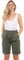 Style Lockers® Ladies Cherry Berry Shorts - Women Plain Capri Length Stretch Fit Pull On Elasticated Waist Summer Crop Short Pants (Khaki, UK 20)