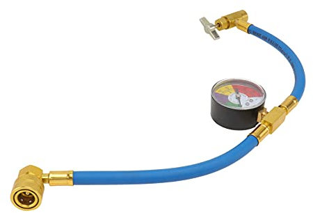 BESPORTBLE AC R134A Climatisation Tuyau de Chargement de Réfrigérant avec de La Jauge Fits pour Les Climatiseurs Automobiles à La Maison Et Chargement de Réfrigérateur de Réfrigérateur