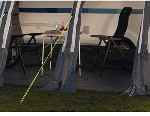 Reimo Tent Technology Zeltboden für das Rimini + CASA AIR II Vorzelt 230x130cm - Wohnwagen, Wohnmobil Boden für Vorzelt, Camping Outdoor Freizeit