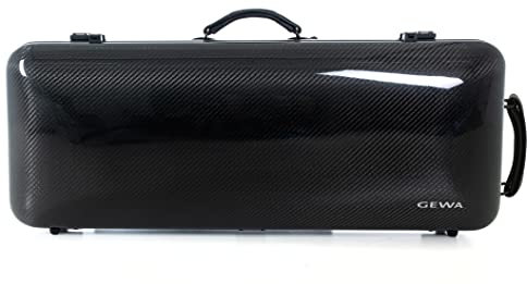 GEWA Violakoffer Idea 2.6 schwarz/schwarz Carbon, mit zusätzlichem Seitengriff, Made in Germany