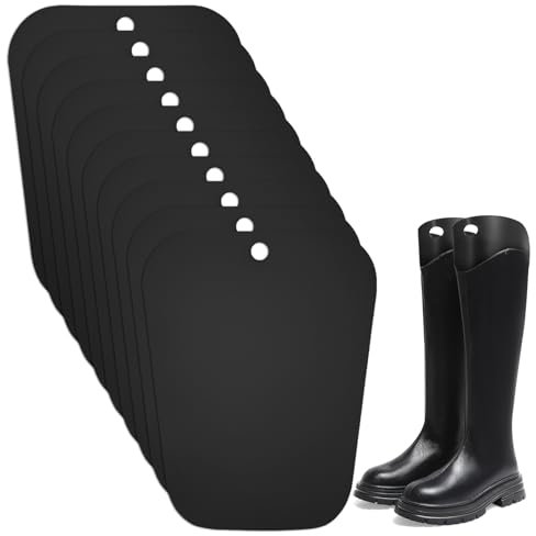 Heveer Stivali Supporti 10 Fogli 12 Pollici Supporto per Stivali Riutilizzabile Inserti di Forma per Stivali Tendistivali Supporto per Stivali Lunghi Uomo Donna