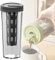 HNJZX Cold Brew Kaffeemaschine und Eistee-Brauer-Krug Getränkekühler Große Kapazität Teekanne mit Netzfilter 1L (100 ml) (Grau)