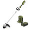Decespugliatore a batteria GREEN MACHINE 62V 2,5Ah, diametro di taglio 40,6, tagliabordi a batteria, cambio di velocità continuo, albero pieghevole in alluminio, motore brushless ad alta efficienza.