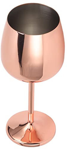 Fdit Copa de Vino de Metal, Copa de Champán, Aislamiento Térmico, Acero Inoxidable para Viajes de Fiesta
