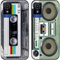 Schutzhülle für TCL 501 I Retro-Radio-Kassettenband, bedruckt, TPU-Gel-Silikon, 2 Stück