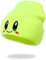 WLStore Bonnet Kawaii brodé Vert Pomme Fluo– Style Adorable en Rose Pastel et Vert Pomme Fluo pour Un Hiver Tout en Douceur