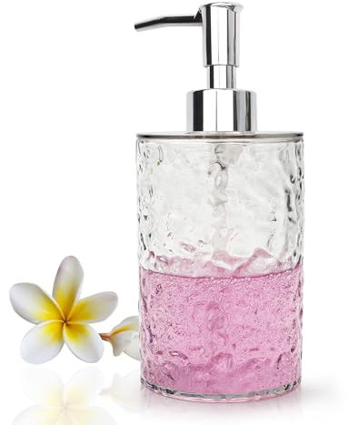 400ml/13.5oz Seifenspender Küche Bad mit Pumpkopf, Nachfüllbare Shampooflaschen aus Kunststoff, Handseifenspender Duschgel Spender, Spülmittelspender, Shampoo und Conditioner Flaschen