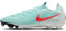 Nike Herren Phantom GX 2 Pro FG Low-Top-Fußballschuh, Mint/Atomic Red-Off Noir, 40.5 EU